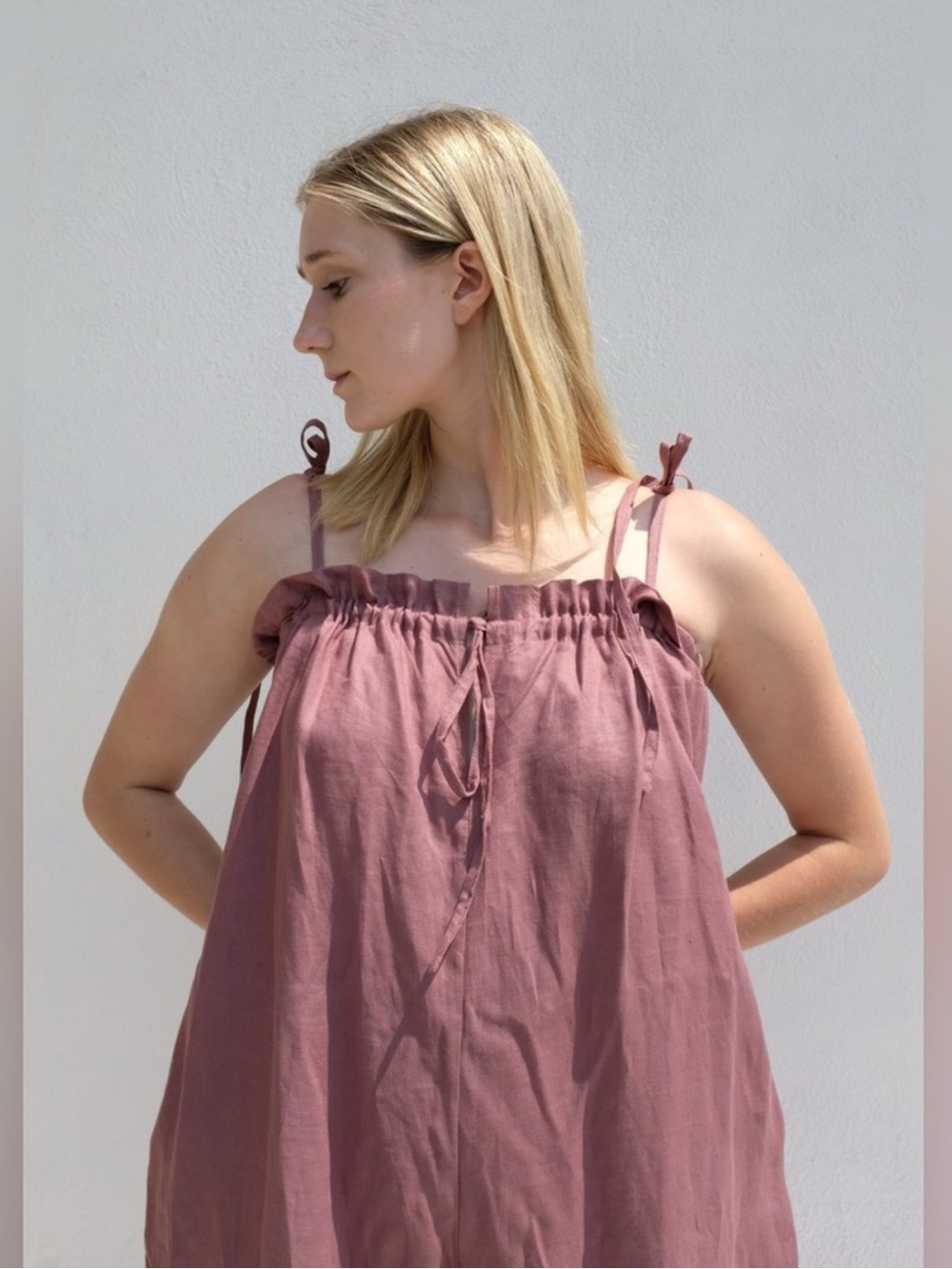 A Bronze Age linen jumpsuit